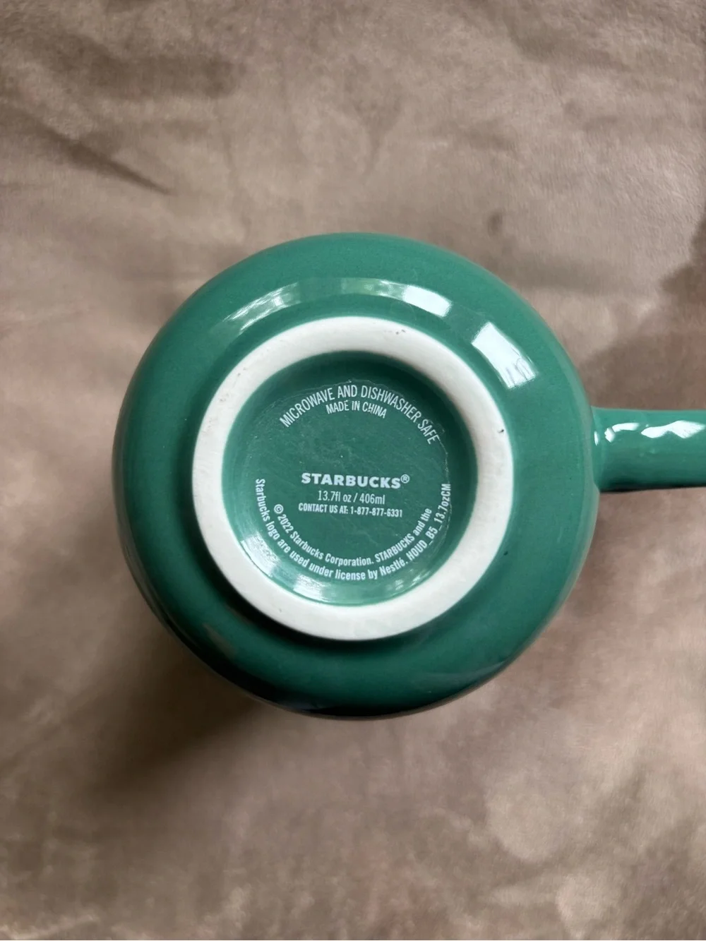 NWOT Starbucks Collector’s Item Forest Green Mug 2022